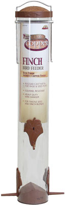 Deluxe Copper Finch Feeder