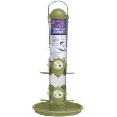 Safari Tube Feeder - Green