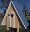 Alpine bird house - Colonial Blue