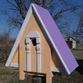 Alpine bird house - Lavender