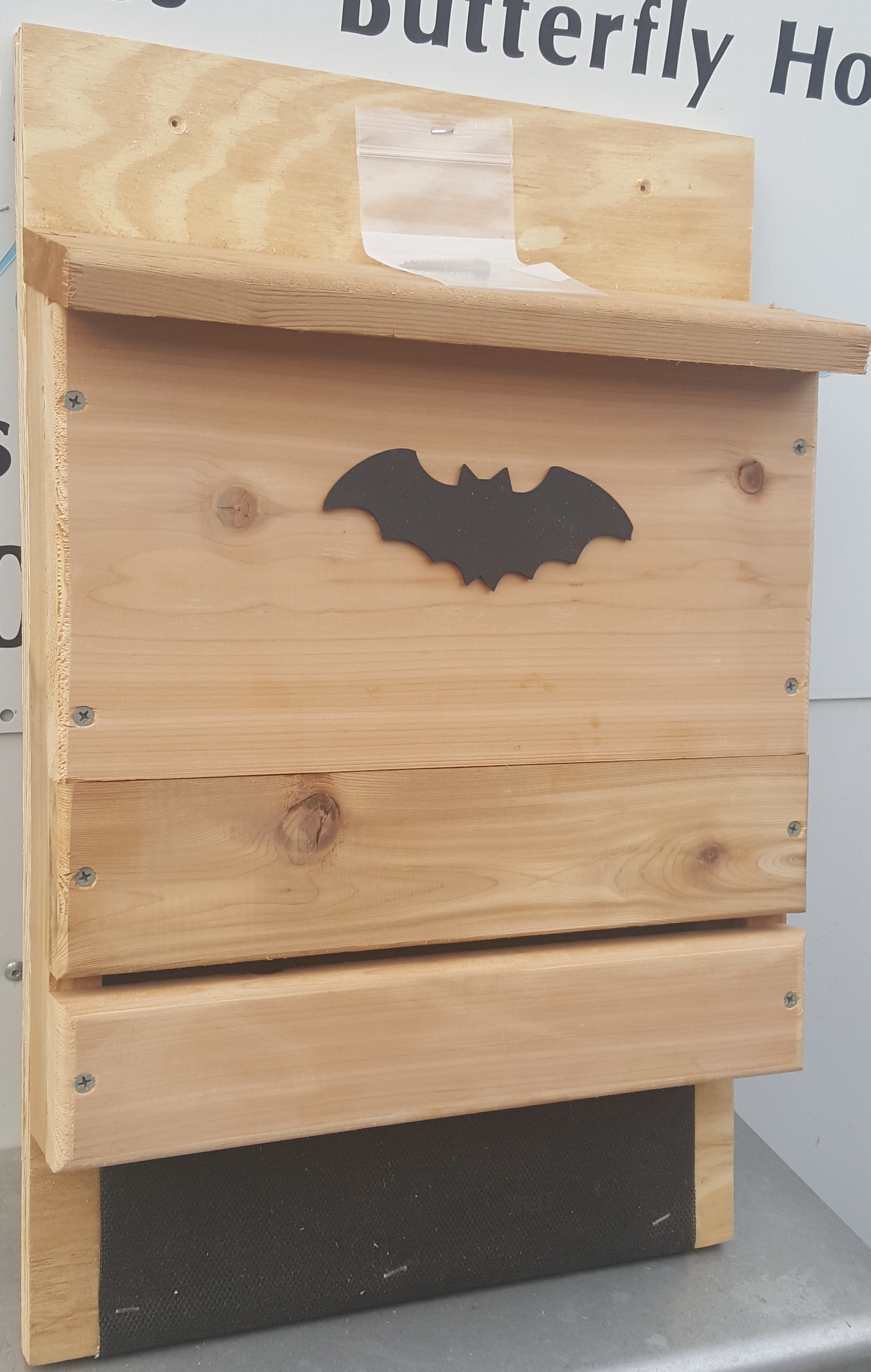 Cedar one chamber bat house