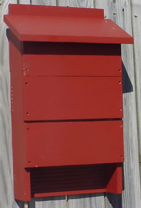 Slanted Roof Large Bat House