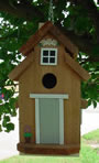 Cedar Bird house - Dove Gray