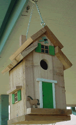 Cedar Bird House