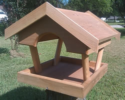 Cedar Fly through platform feeder