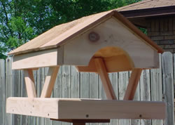 Cedar Fly through platform feeder