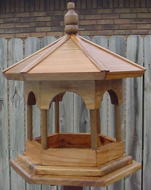 Gazebo platform feeder