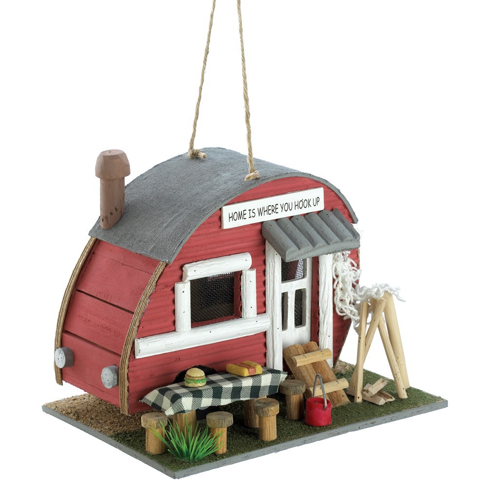 Vintage Trailer Bird House