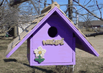 Wren House, Garden, Lavenard, Shingle Roof